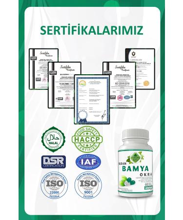 Gokcek Okra Capsule (OKRA CAPSULE) - Buy Online on GoSupps.com