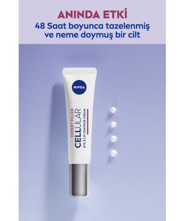 NIVEA HYALURON CELLULAR FILLER RADIANT F RM NG EYE CREAM PSSN3115 - Buy Online on GoSupps.com