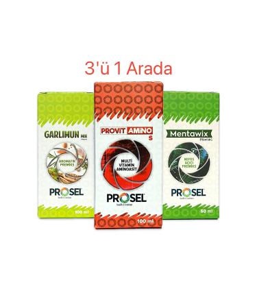 Prosel PROVITAMINO-S & GARLIMUN MIX & MENTAWIX PREMIX VITAMIN FOR CHICKEN PIGEON BIRDS AND ALL POULTRY