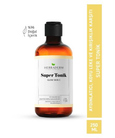 Herbaderm Glow Skin C Brightening Anti-Spot and Anti-Wrinkle Super Tonic