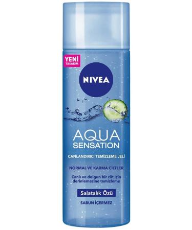NIVEA Brand: Aqua Sensation Refreshing Cleansing Gel 200 Ml