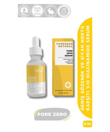 PURESEED NATURAL PORE ZERO - LARGE PORES AND ANTI-BLACK SPOTS NIACINAMIDE SERUM 30 ML
