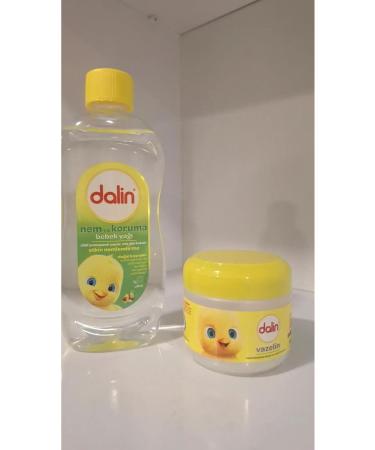 Dalin baby oil 300 mlmoisture protection + classic vaseline 100 ml - Buy Online on GoSupps.com