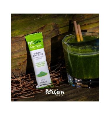 Peti im 2-Piece Pure Green Wheat Grass Powder (60 DAYS) - Buy Online on GoSupps.com