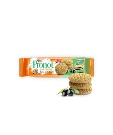 Eti Pronot Olive Thyme Gluten Free Cookies 80 g x 12 Pieces - Buy Online on GoSupps.com