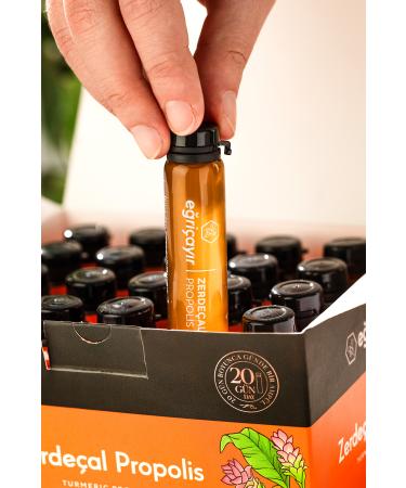 E ri ay r Turmeric + Propolis Ampoule Food Supplement - Buy Online on GoSupps.com