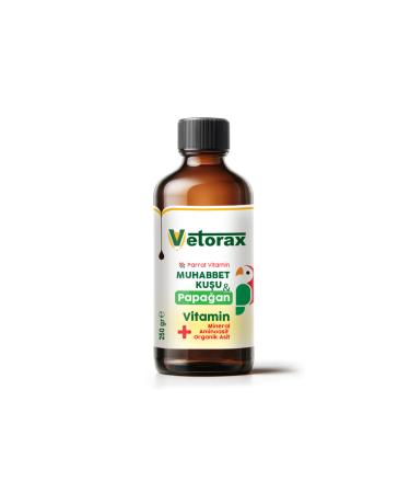 Vetorax Budgie & Parrot Vitamin 250gr.