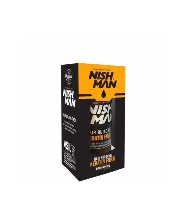 NISHMAN Nish Man Hair Building Fiber - Dark Brown 21 gr