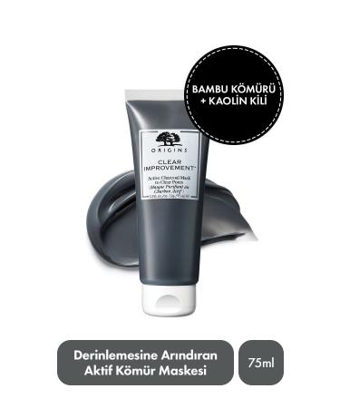 Origins Clear Improvement Anti-Pore Activated Charcoal Mask 75 ML