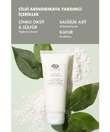 Origins Out of Trouble 10 Minute Mask Against Skin Problems 75 ML - Buy Online on GoSupps.com