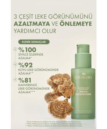 Origins DR. ANDREW WEIL FOR ORIGINS MEGA-MUSHROOM Anti-Dark Spot Serum 50 ml - Buy Online on GoSupps.com