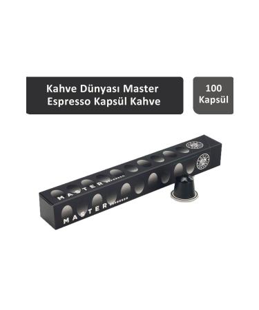 Coffee World 9 Master Espresso Capsule Coffee 100 Capsules