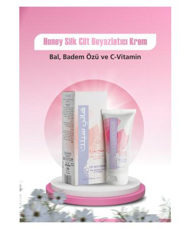 Beepharma Honeysilk Whitening Cream Honey Extract and Almond Oil Vitamin C 50ml