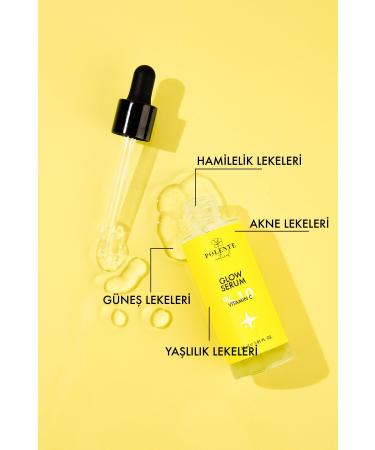 Polente Natural Glow Serum Brightening Serum with Vitamin C (30 ML) - Buy Online on GoSupps.com