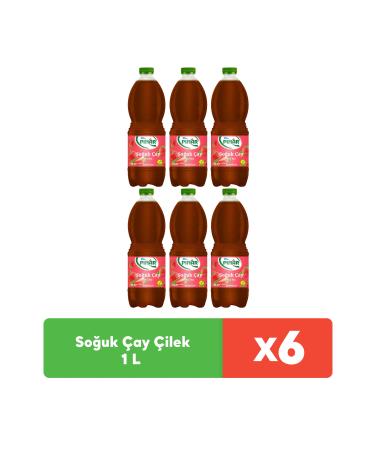 Pinar Iced Tea Strawberry 1 L x 6 Pieces