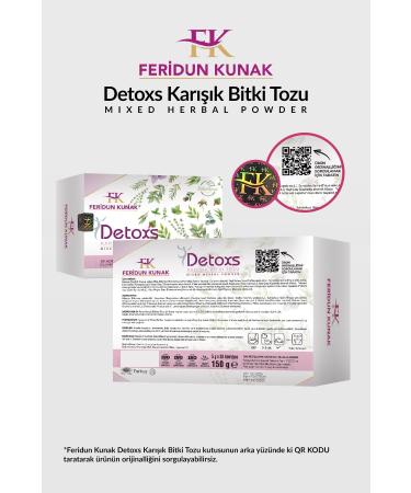Feridun Kunak Mixed Herbal Detox Tea 30 Pieces X 3 Pieces - Buy Online on GoSupps.com