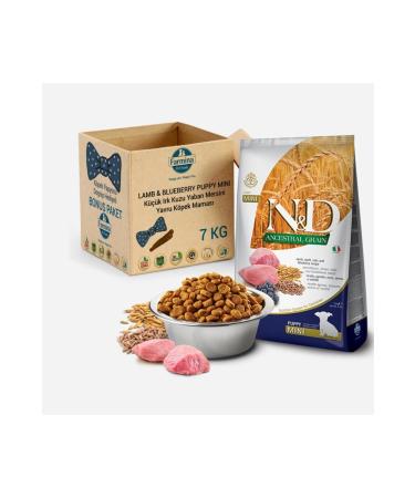 N & D Nd Grain Lamb Blueberry Small Breed Puppy Food 7 kg