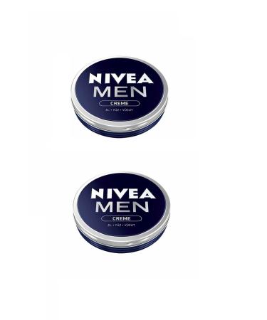 NIVEA Men Creme Hand Face Body Cream 75 ml x 2 pieces