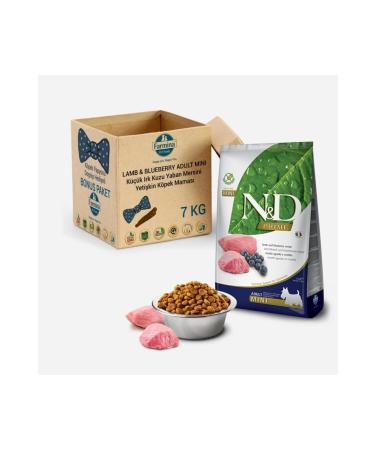 N & D Nd Grain Free Mini Lamb Blueberry Small Breed Dog Food 7 kg