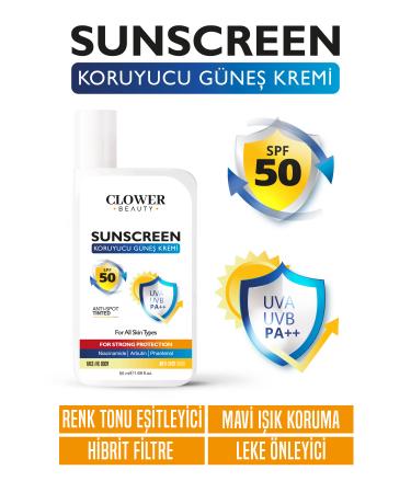 CLOWER BEAUTY Tone Equalizer Brightener Anti-Dark Spot Tinted Concealer 50spf Sun Cream 50ml