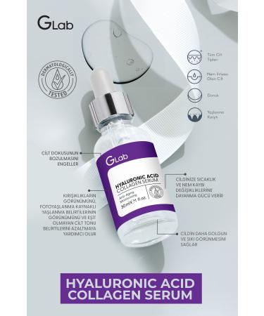 G-LAB Serum Set of 2 - Vitamin C Serum & Hyaluronic Acid - Collagen Serum - Buy Online on GoSupps.com
