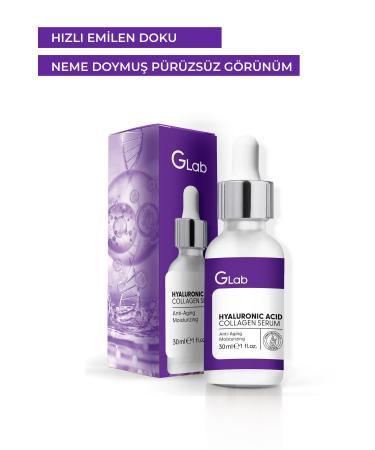 G-LAB Hyaluronic Acid & Collagen Anti-Aging and Moisturizing Serum - Buy Online on GoSupps.com