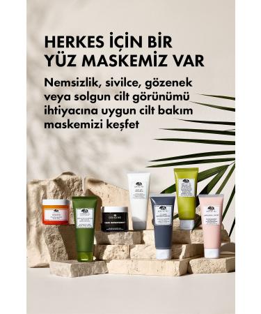 Origins Clear Improvement Anti-Pore Activated Charcoal Mask 75 ML - Buy Online on GoSupps.com