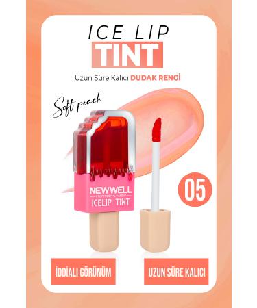 New Well Ice Lip Tint Soft Peach 05 6 ML