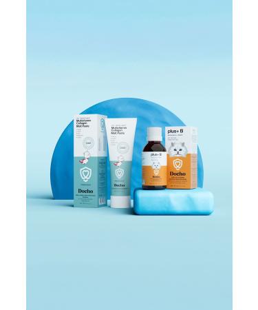 Docho Malt Cat Paste 100 gr and Cat Hair Health Support Drops 50 ml Set