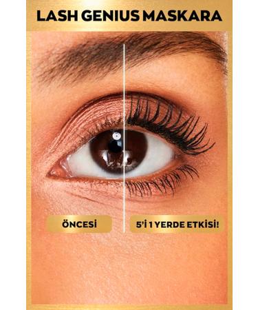 Avon Lash Genius Mascara + Black Eyeliner + Nude Suede Matte Lipstick + Lovider Pocket Mirror - Buy Online on GoSupps.com