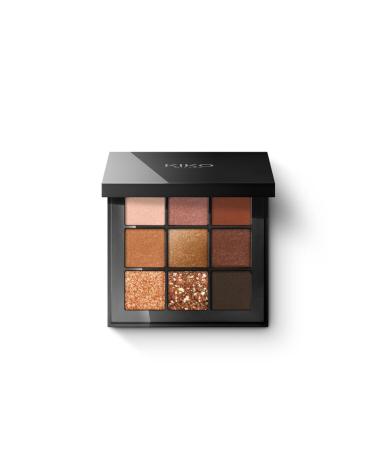 KIKO Eyeshadow Palette - Glamour Multi Finish Eyeshadow Palette 02 Sunset Vibes 11