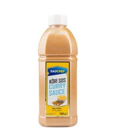 SAUCHEF Curry Sauce Curry 2000 Gr X 6 Pieces - 1 Box