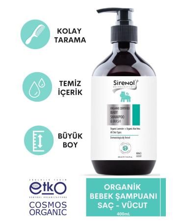 Sirenol Badger Baby Sunscreen Spf40 and Organic Baby Shampoo Set - Buy Online on GoSupps.com