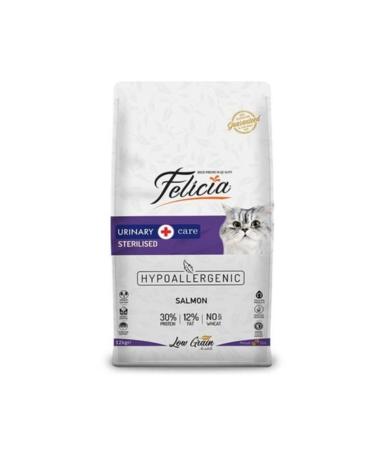 Felicia Low Grain Sterilized Salmon Adult Cat Food 12 Kg