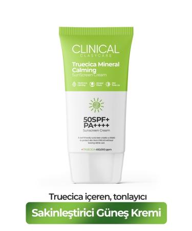 Clasy Care Clinical Spf 50 Truecica Mineral Calming Sunscreen Cream 50 ml