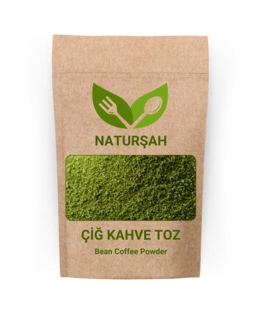 Natur ah Green Coffee Powder - Ground (GREEN COFFEE BEANS POWDER) 500 gr