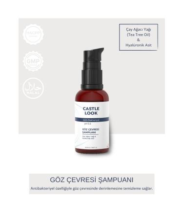 Castle Look Make-Up Remover and Eye Contour Shampoo 50 ml