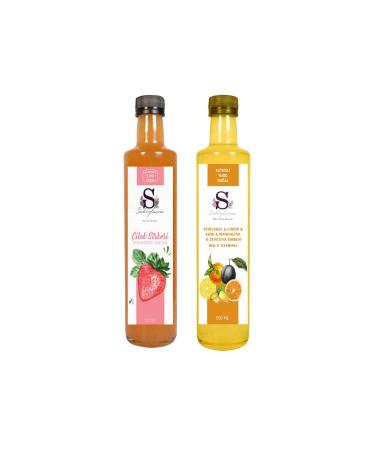 Suheylaana Natural Strawberry Vinegar 500 Ml - Natural Vitamin C Vinegar 500 Ml