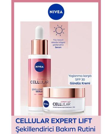 NIVEA Face-Neck-D collet Shaping Cream and Serum Set