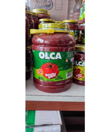 Olca Tomato Paste 3200 gr Pet Jar 33 Brix (2 PIECES)