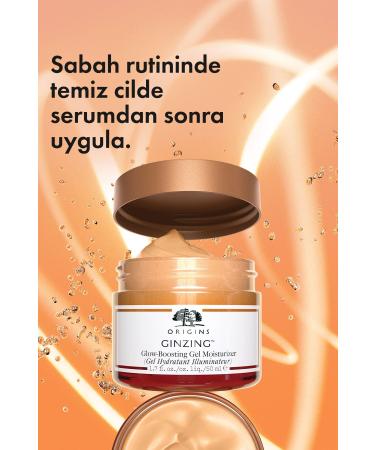 Origins Ginzing Glow-boosting Micro-Shine Moisturizer with Caffeine 50 ml - Buy Online on GoSupps.com