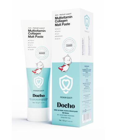 Docho Malt Cat Paste 100 gr and Cat Hair Health Support Drops 50 ml Set - Buy Online on GoSupps.com