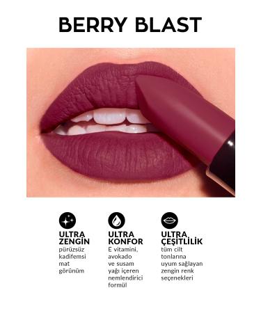 Avon Lash Genius Mascara + Black Eyeliner + Berry Blast Matte Lipstick + Lovider Pocket Mirror - Buy Online on GoSupps.com