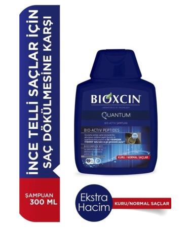 Bioxcin Quantum Shampoo For Dry And Normal Hair 300 Ml Unboxed