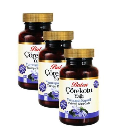 Balen Black Cumin Oil Capsule 3 Pieces