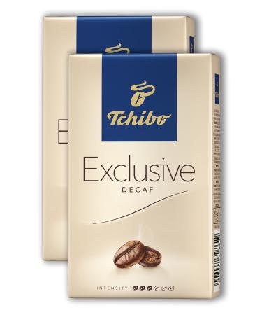 Tchibo Exclusive Decaf Decaffeinated Ground Filter Coffee 2x250 G Advantageous Package