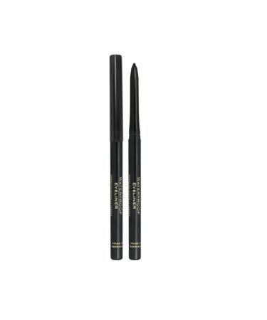 Golden Rose Waterproof Black Eyeliner - Waterproof Automatic Eyeliner No:01