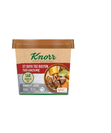 Knorr Meat Bouillon Salt Reduced 750g Balanced Meat Flavor