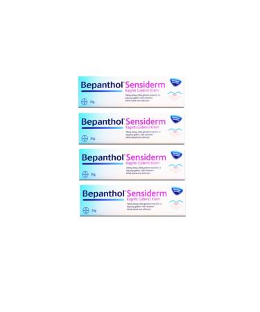 Bepanthol Sensiderm Itch Reliever and Skin Barrier Repair Care Cream 20 Gr X 4 Pieces