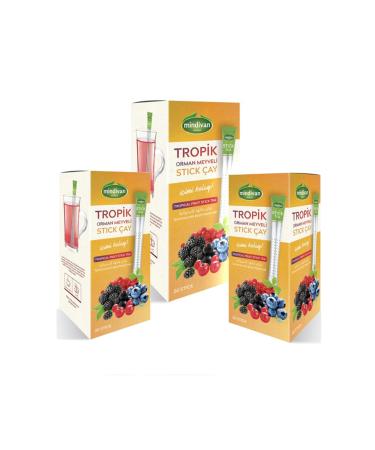 Mindivan Tropical Fruit Stick Tea 20 x 3 pieces